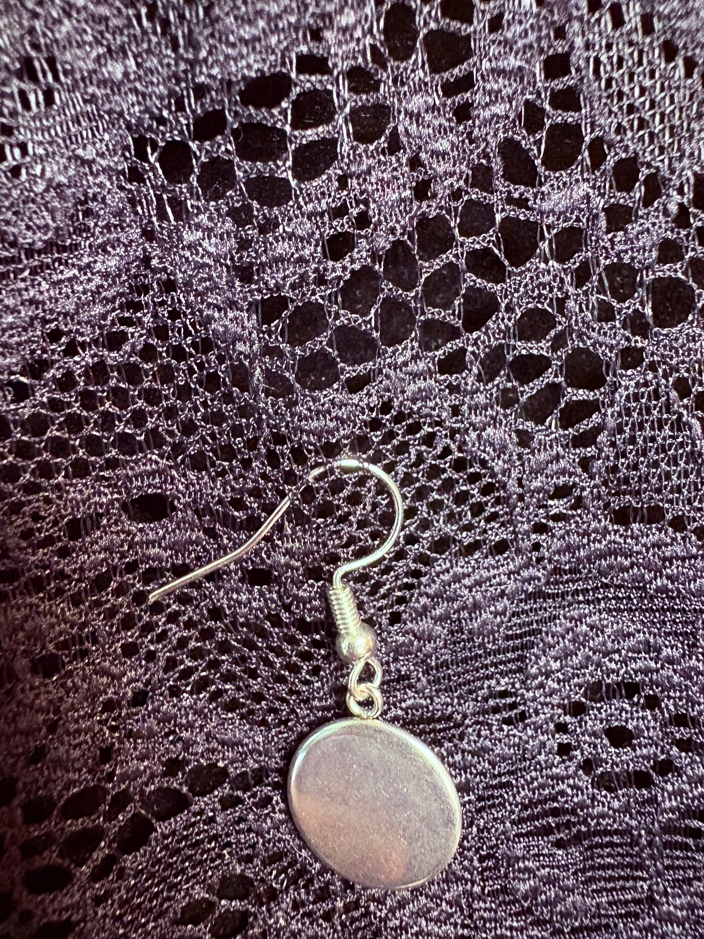 Single Yellow Eye Earring