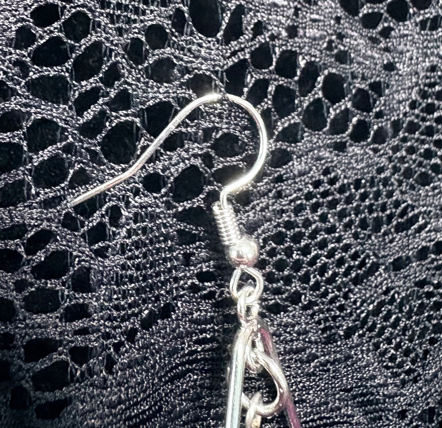 Green Dangle Earrings