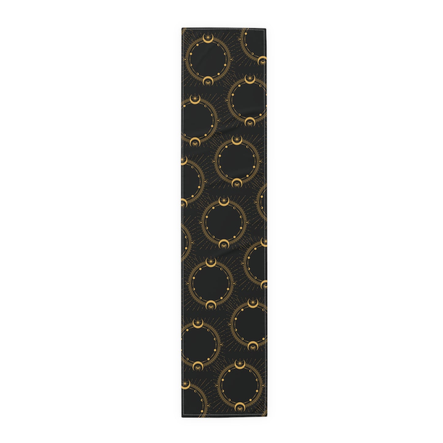 Gold Moon Phase Patterned Altar Cloth