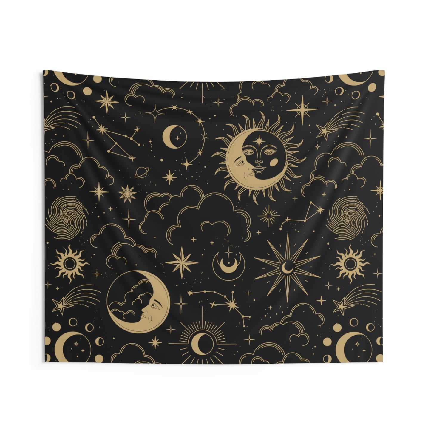 Moon & Stars Wall Tapestry/Altar Cloth