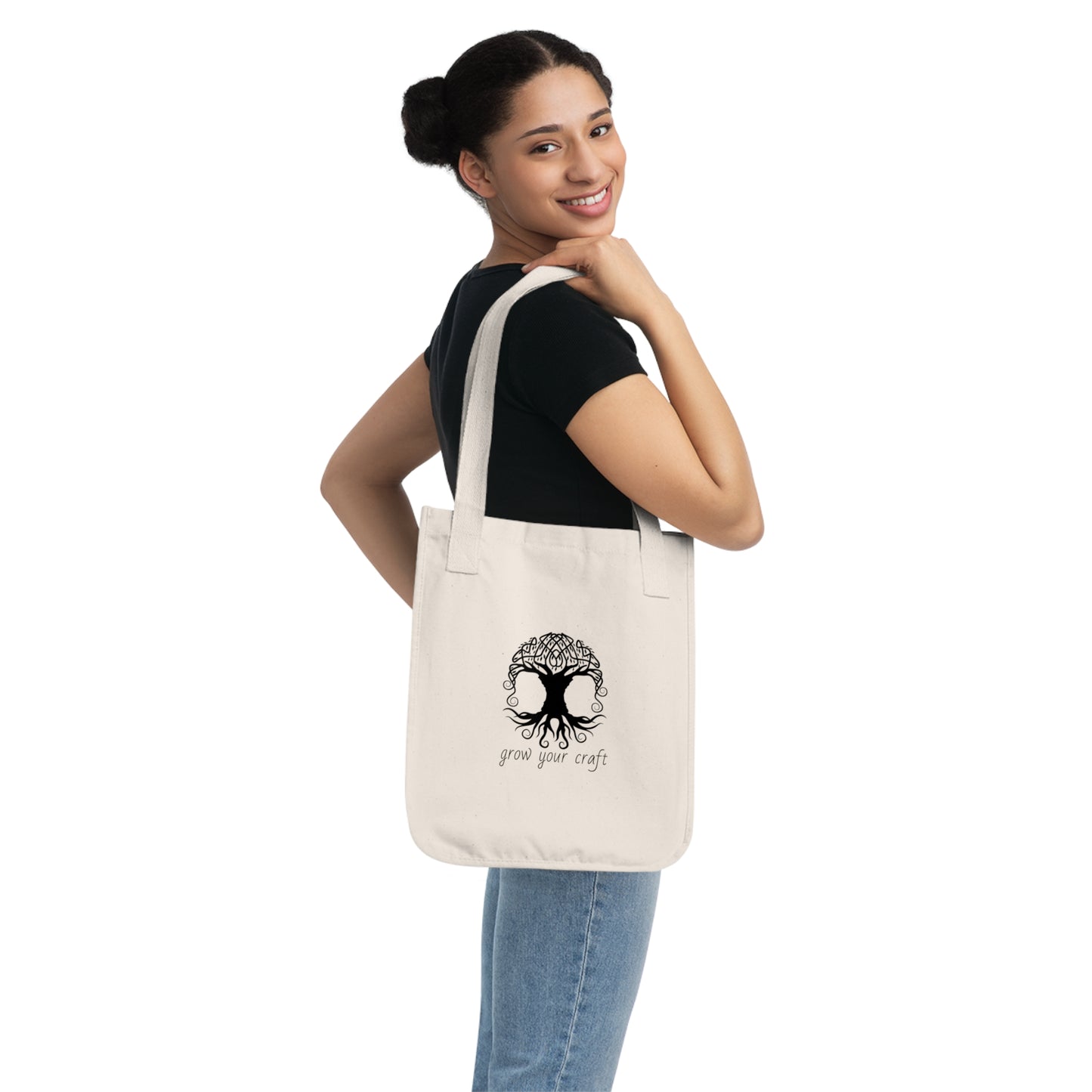 Grow Your Craft Organic Canvas Tote Bag