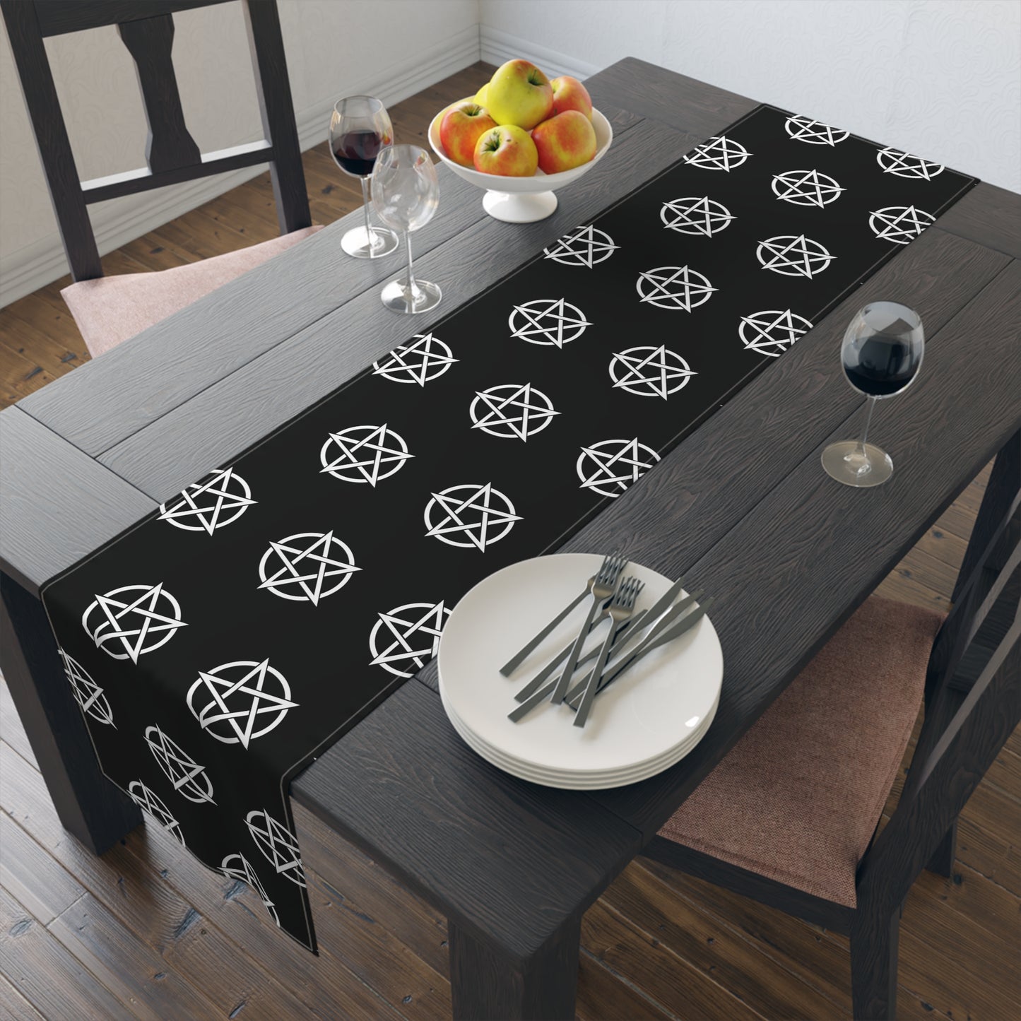 Pentagram Patterned Altar Cloth