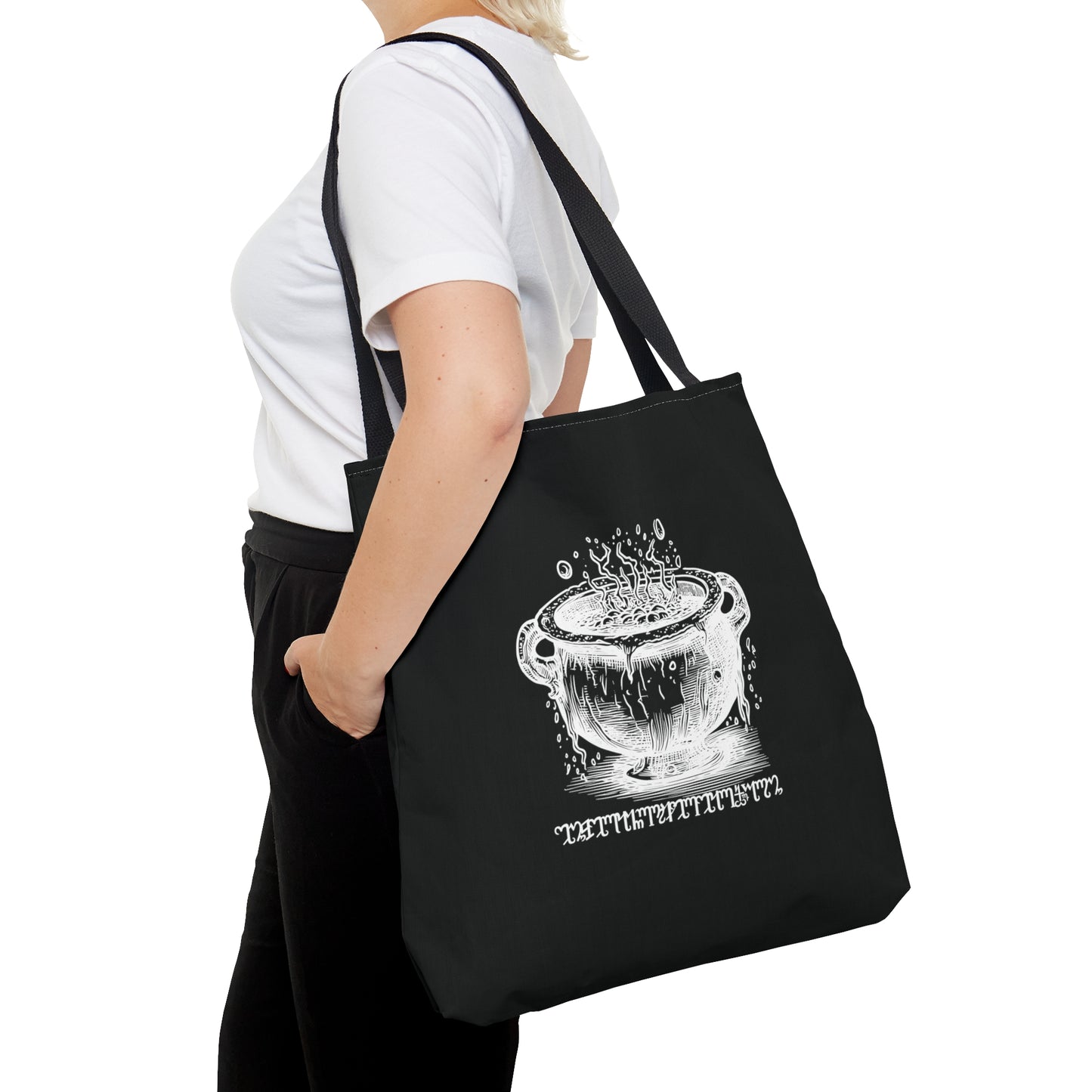 Black Cauldron Tote Bag