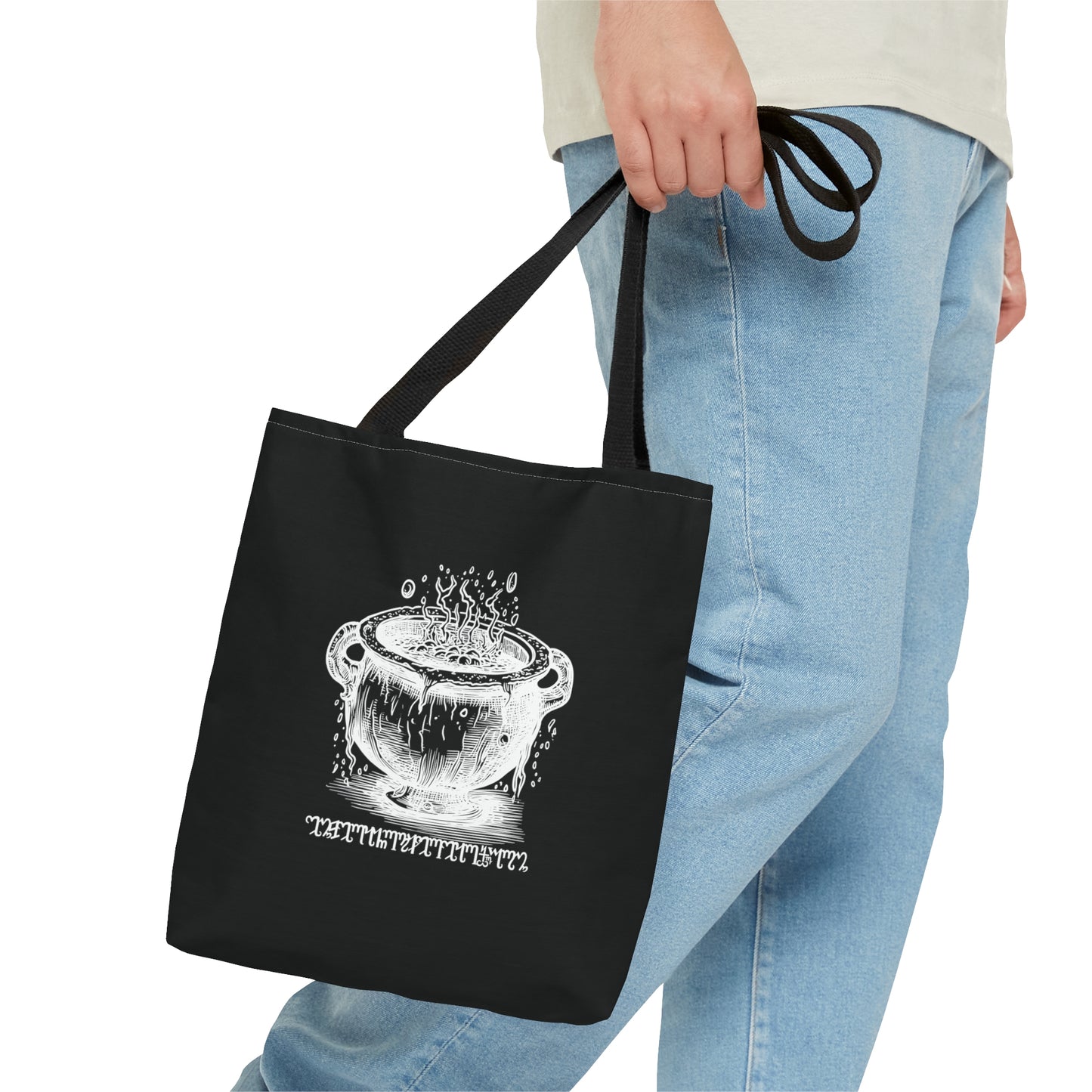 Black Cauldron Tote Bag