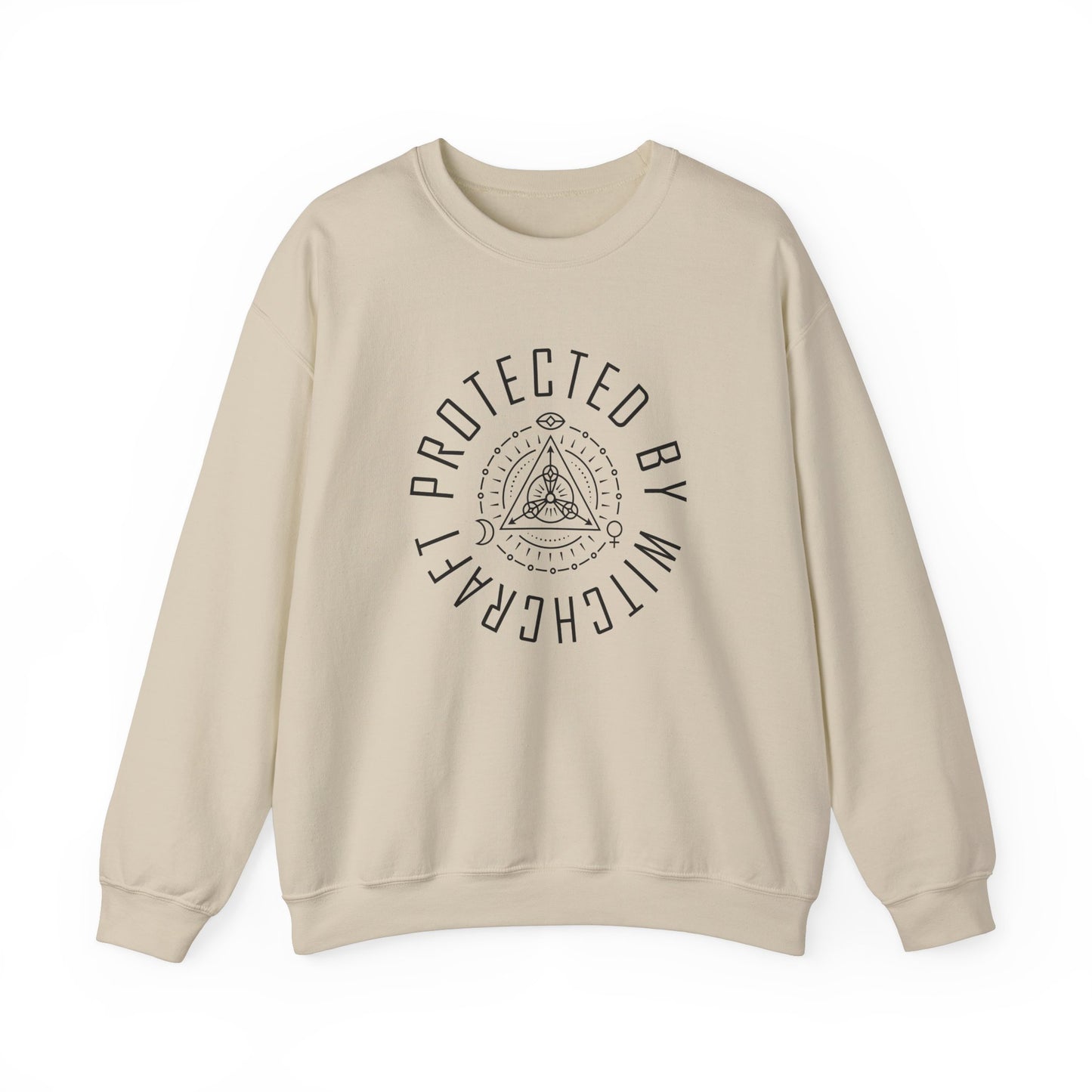 Protected by Witchcraft Crewneck Sweatshirt