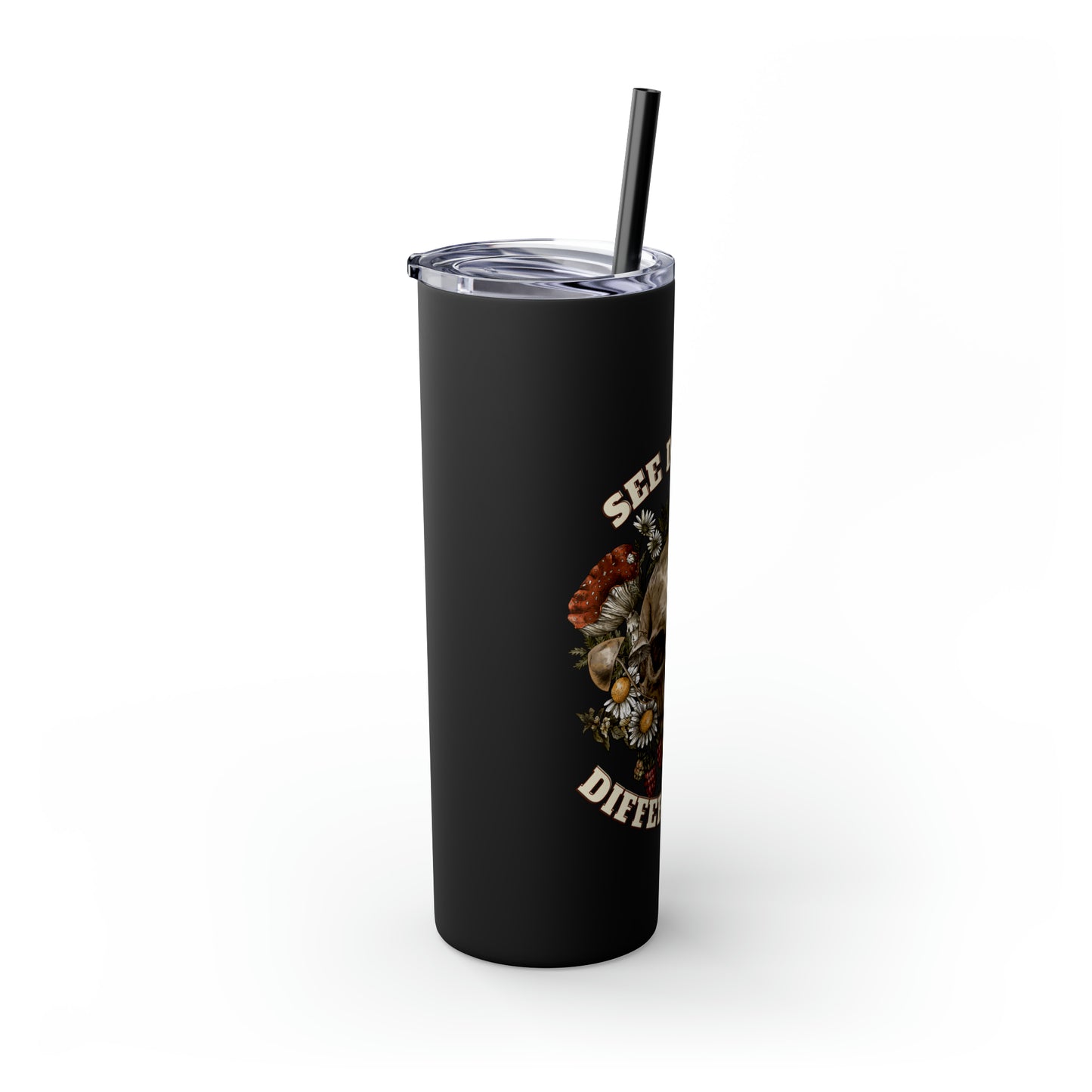 Skinny Tumbler with Straw, 20oz