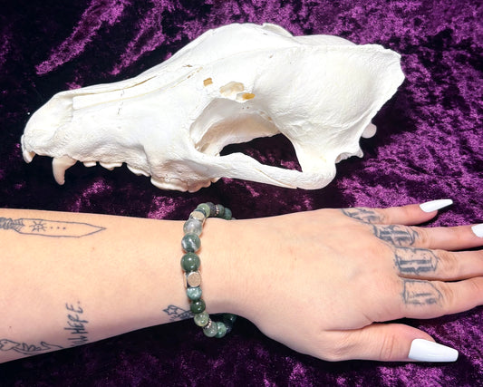 Moss Agate Bracelet