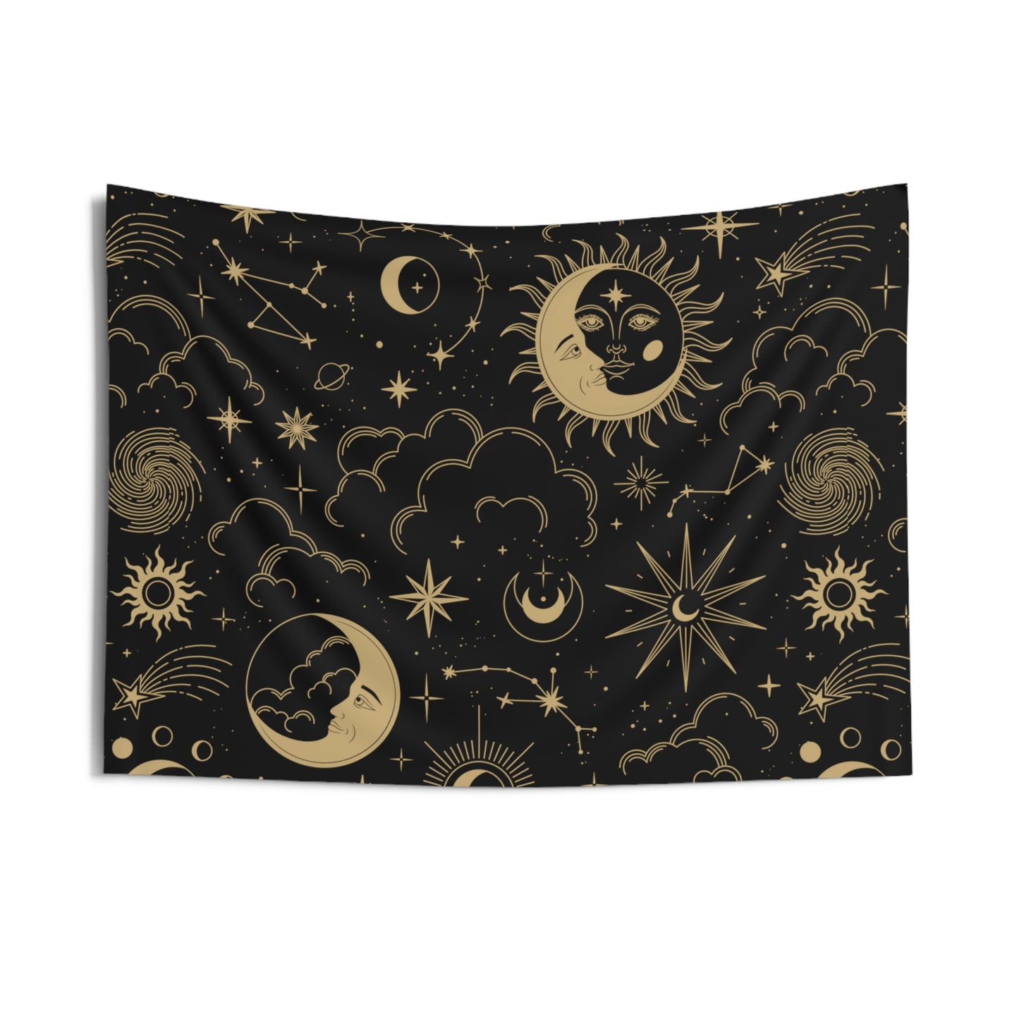 Moon & Stars Wall Tapestry/Altar Cloth