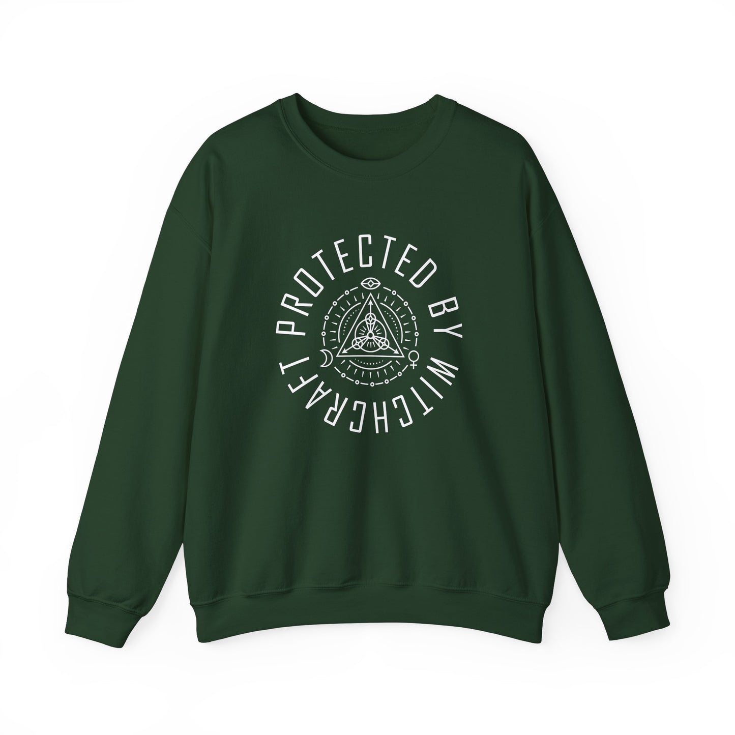 Protected by Witchcraft Crewneck Sweatshirt