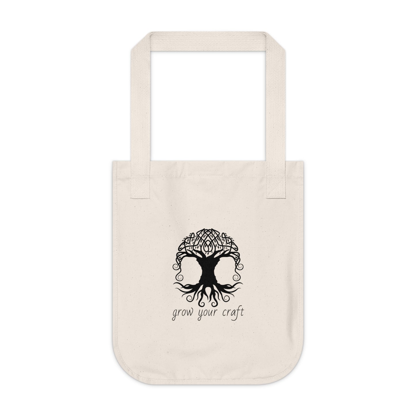 Grow Your Craft Organic Canvas Tote Bag