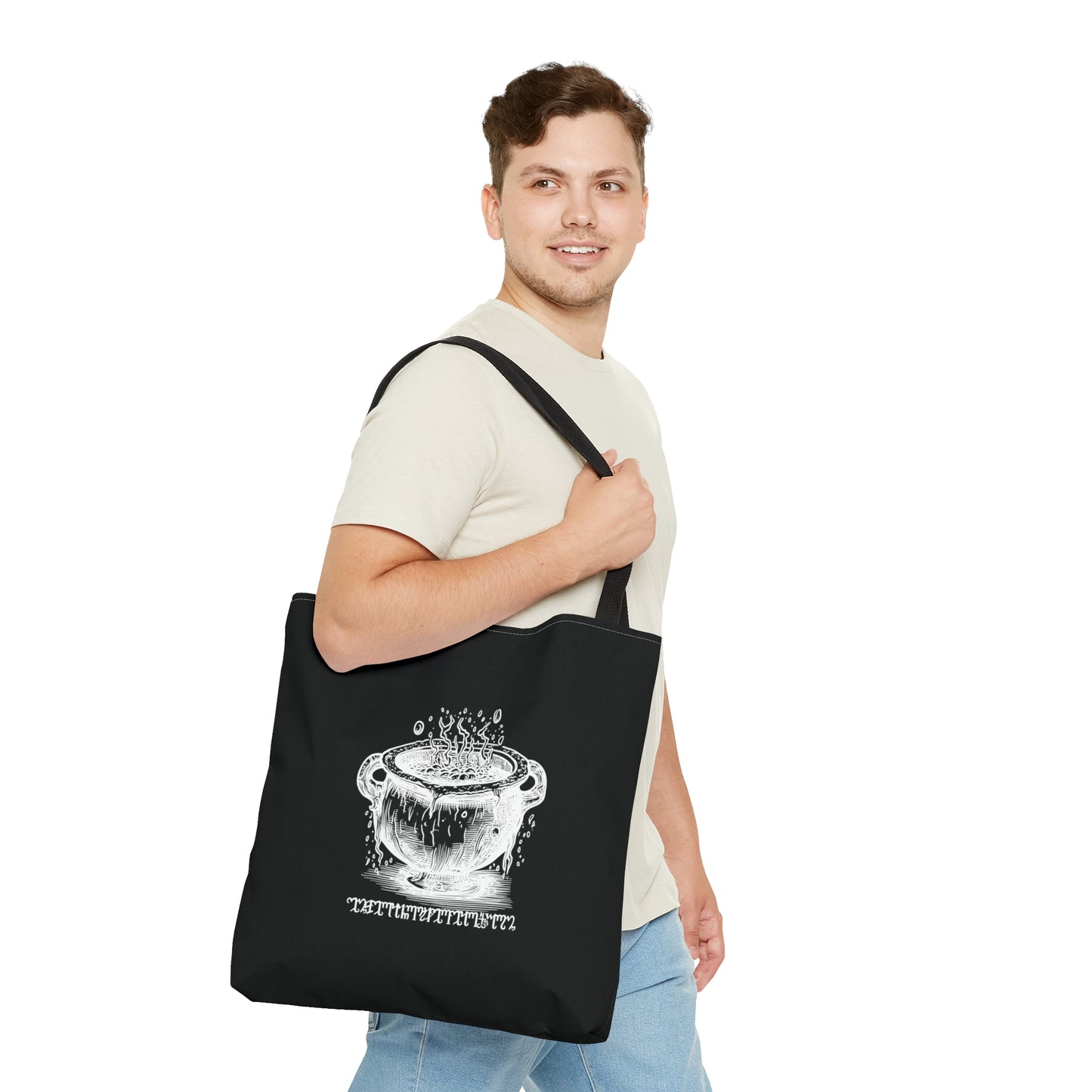 Black Cauldron Tote Bag