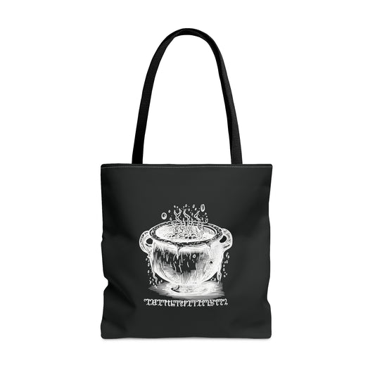 Black Cauldron Tote Bag