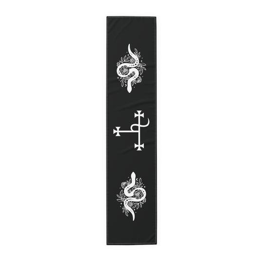 Lilith Serpant Altar Cloth, Black