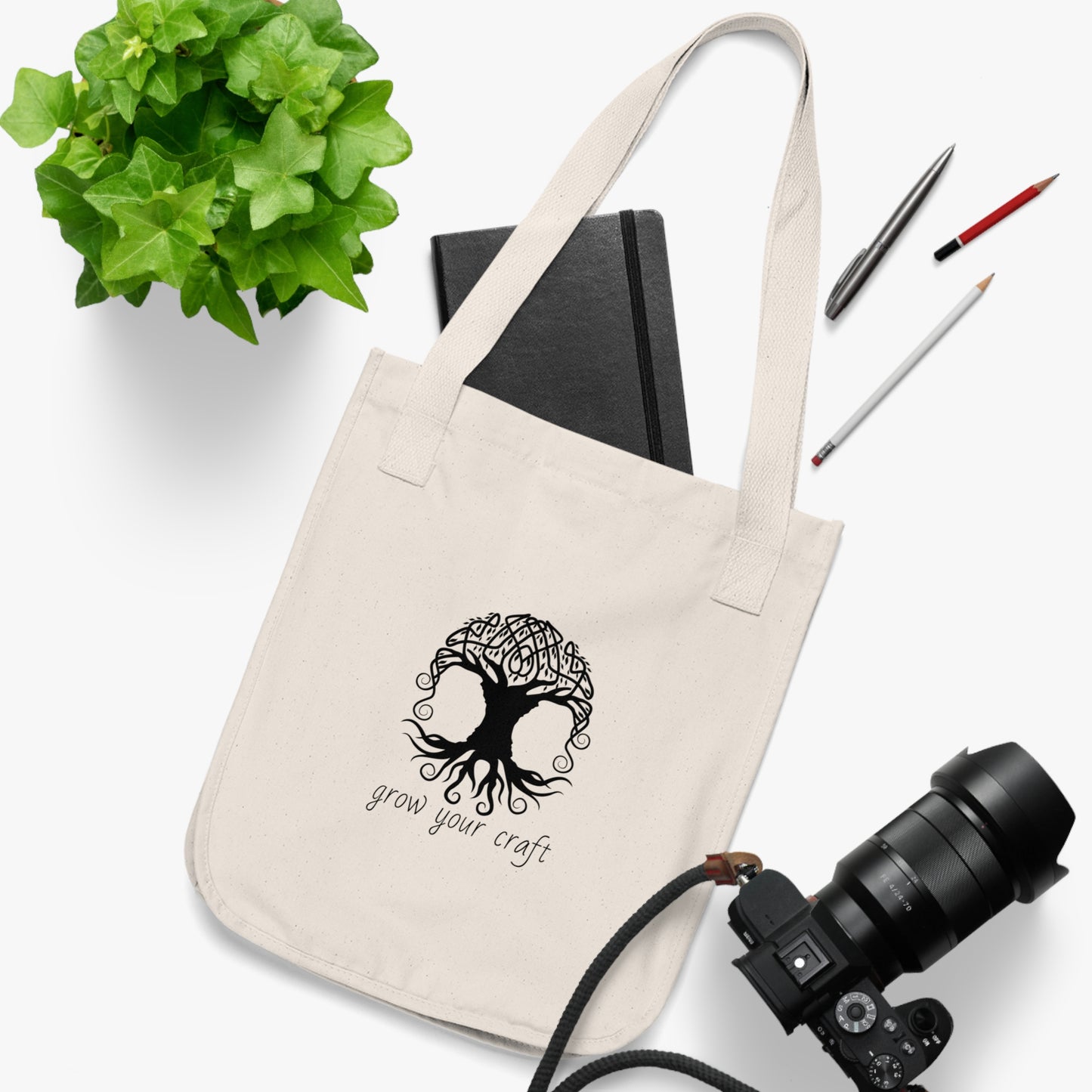 Grow Your Craft Organic Canvas Tote Bag