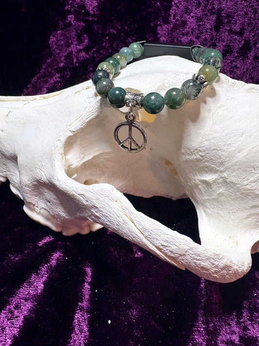 Moss Agate Bracelet