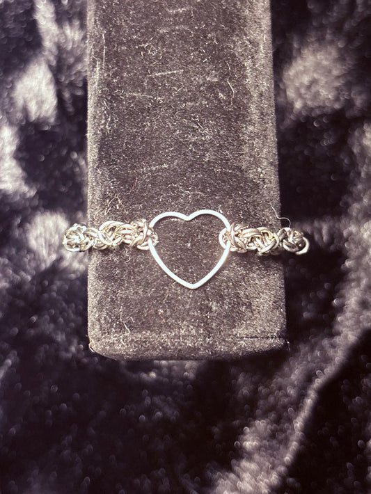 Byzantine Heart Bracelet