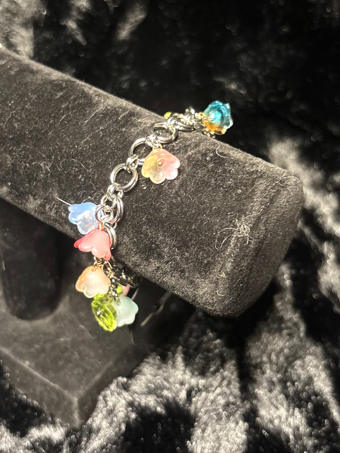 Flower Charm Bracelet
